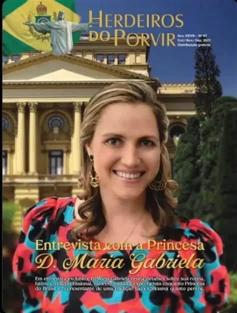 Princesa Dona Maria Gabriela Concede Entrevista Exclusiva Ao Boletim