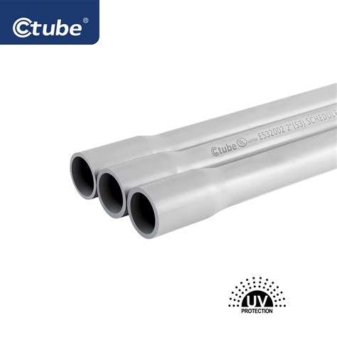 Uv Sunlight Resistant Pvc Electrical Solar Rigid Conduit Pipe Outdoor