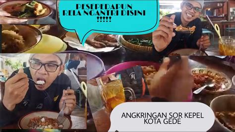 ANGKRINGAN KLASIK DENGAN MENU MAKAN ESTETIK ANGKRINGAN SOR KEPEL