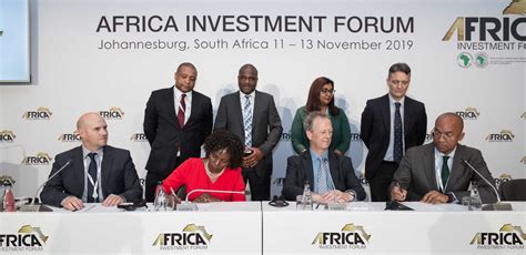 Africa Investment Forum 2019 African Development Bank Signs 250