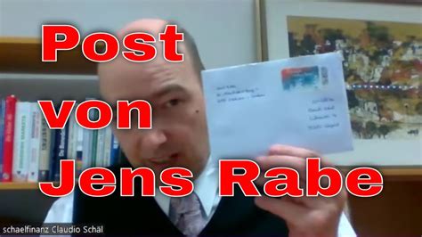 Post Von Jens Rabe Und Sein Buch B Rse Ist Ein Business Youtube