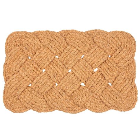 Coir Knotted Door Mat Alice In Scandiland