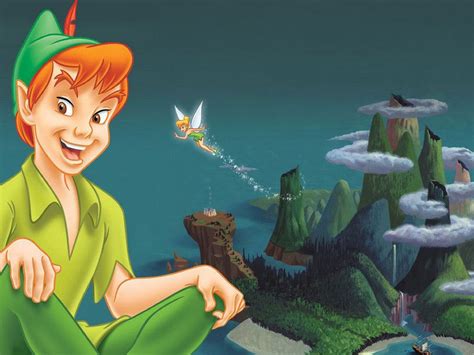 Peter Pan Wallpaper Wallpapersafari