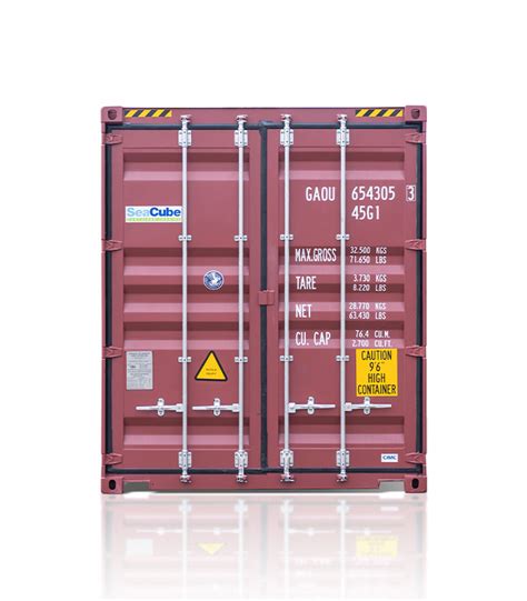 40 Foot High Cube Dry | SeaCube Shipping Container Leasing