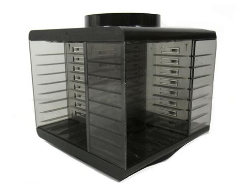 Cassette Carousel Cassette Tape Holder Case Vintage Cassette Rack Box Cassette Tape Storage