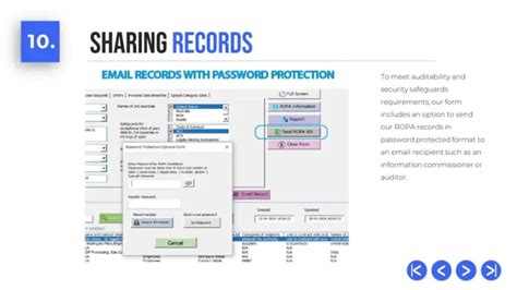 Record Of Processing Activities Template Ropa Download Gdpr Template