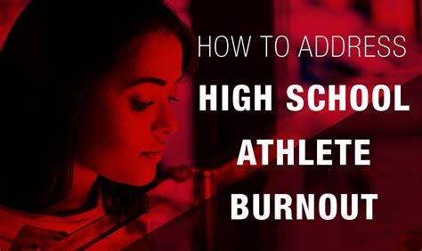 How To Address High School Athlete Burnout The Art Of Coaching Softball