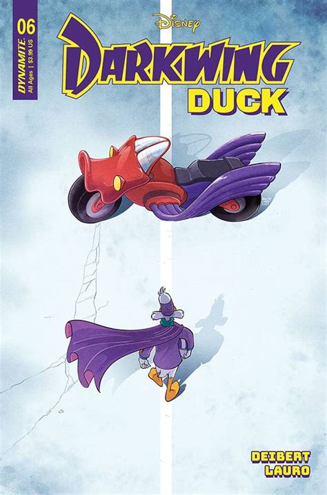 APR230502 DARKWING DUCK 6 CVR F 10 COPY INCV LAURO ORIGINAL