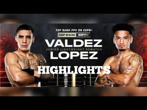 Oscar Valdez Vs Adam Lopez Highlights Knockout Boxing Youtube