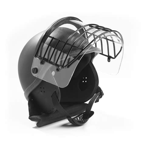 Premier Crown C Riot Duty Helmet With Steel Grid