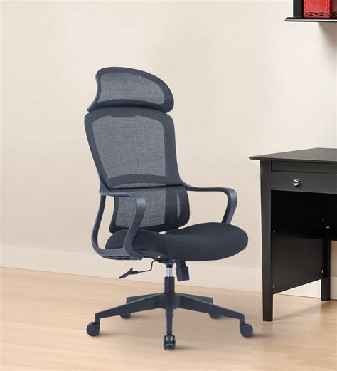 Buy Spade Breathable Mesh Ergonomic Chair In Black Colour At 69 OFF By