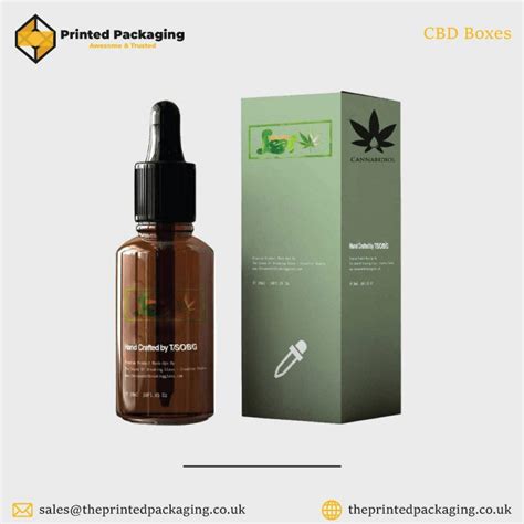 Custom Cbd Packaging The Printed Packaging Uk