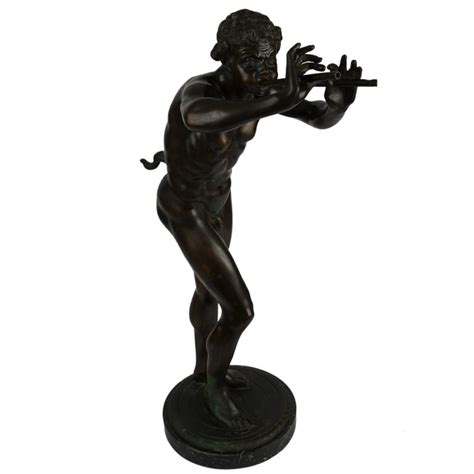 Large Bronze Grand Tour Statue of Pan – Nicolo Melissa Antiques