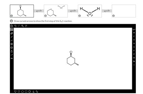 Solved I Draw Curved Arrows To Show The First Step Of This