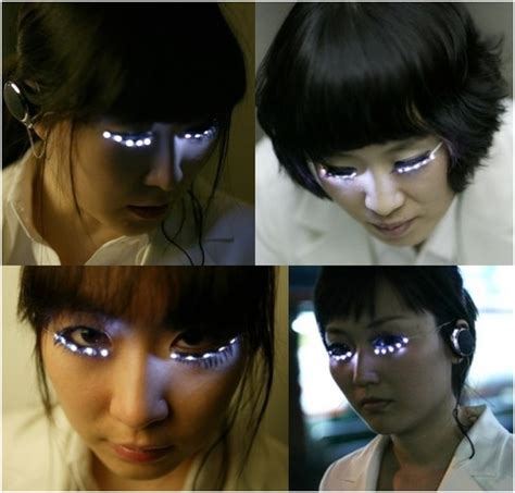 Soomi Park’s ‘led Eyelash’ Project Takes On The Large Eye Fetish Designbuzz