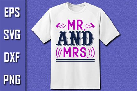 Mr And Mrs Graphic By Pro Designer Creative Fabrica