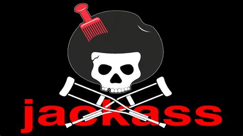 Jackass Logo With Afro