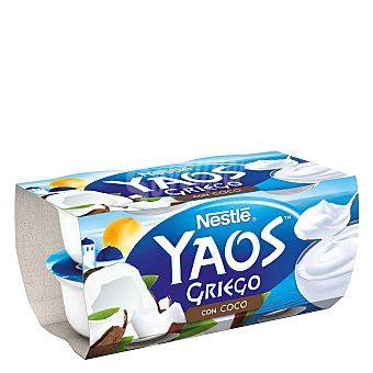 Yaos Nestl Yogur Griego Con Coco Nestl Yaos Pack De Unidades De G