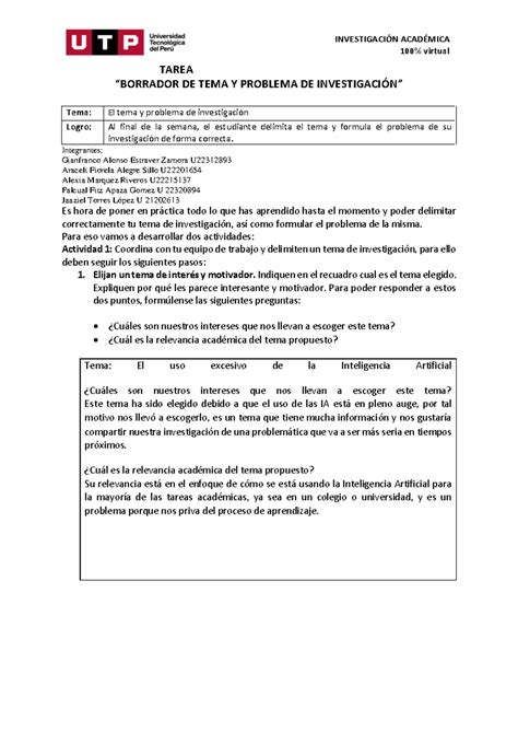 S2 Tarea Borrador del tema y problema de investigación Mmjroi 2