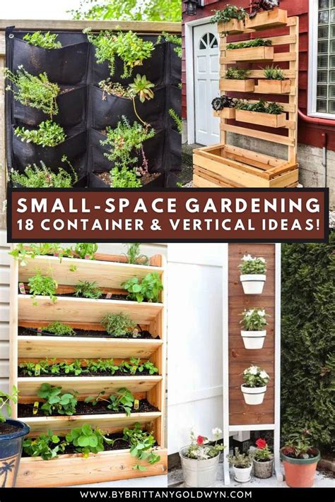 Small Space Gardening Pin By Brittany Goldwyn Live Creatively