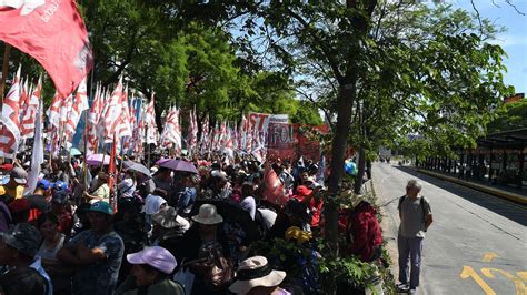 La Unidad Piquetera Marcha A Los Ministerios De Desarrollo Social Y De