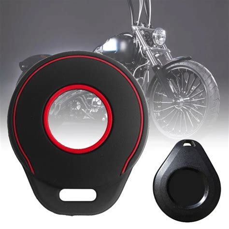 Motocicleta Silicone Chave Shell Capa Caso Fob Pele Titular Para Harley