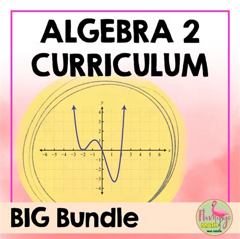 Algebra Curriculum Big Bundle Flamingo Math With Jean Adams