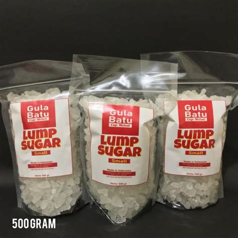 Jual Gula Batu Lump Sugar Premium Kristal Gr Shopee Indonesia