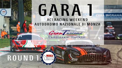 Campionato Italiano Gt Sprint Circuito Di F Monza Gara Pt