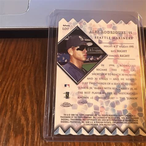 Alex Rodriguez Topps Chrome Lords Of The Diamond Refractor Nm Mt