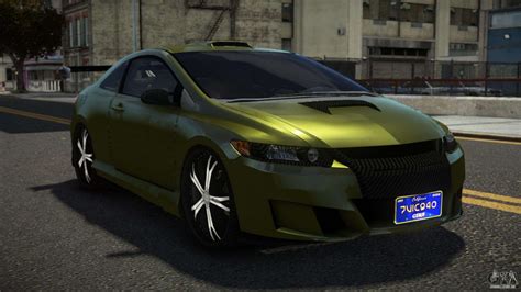 Honda Civic Si X Custom Para Gta