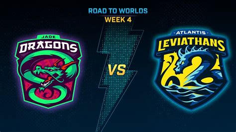 Smite Pro League Road To Worlds Week Jade Dragons Vs Atlantis