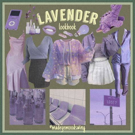 Color Purple Lookbook Y K Outfits Aesthetic Academia Aesthetic Outfit