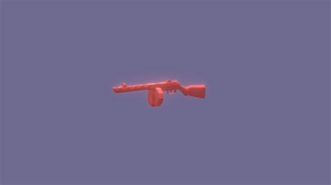 ППШ 41,2 - Download Free 3D model by ITcubeKanash [6ac5232] - Sketchfab