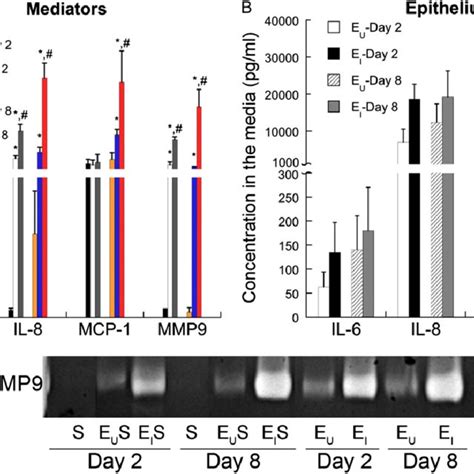 Concentrations Of IL 6 IL 8 Monocyte Chemotactic Protein MCP 1 And