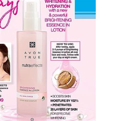 Avon Nutra Effects Brightening Essence In Lotion Ml Lazada Ph