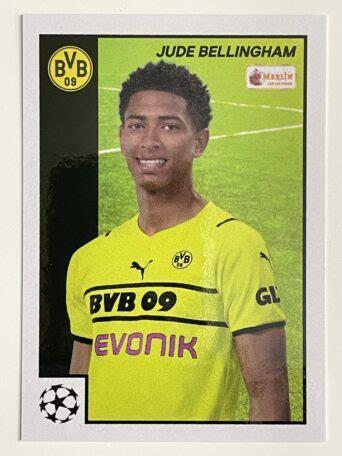 020 Jude Bellingham Borussia Dortmund Base Topps Merlin Heritage 97