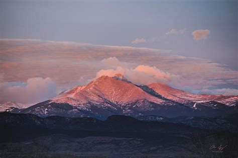 Longs Peak Sunrise by Aaron Spong | Sunrise, Colorado mountains, Grand ...