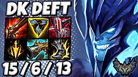 Draven Vs Kalista Adc Dk Deft Patch Korea Challenger Youtube