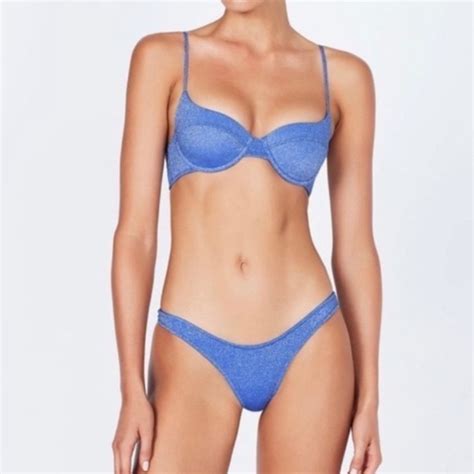 Triangl Swimwear Swim Nwt Triangl Romy Sparkly Bikini Set Poshmark