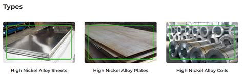 High Nickel Alloy Sheets Plates Pooja Engineering Works