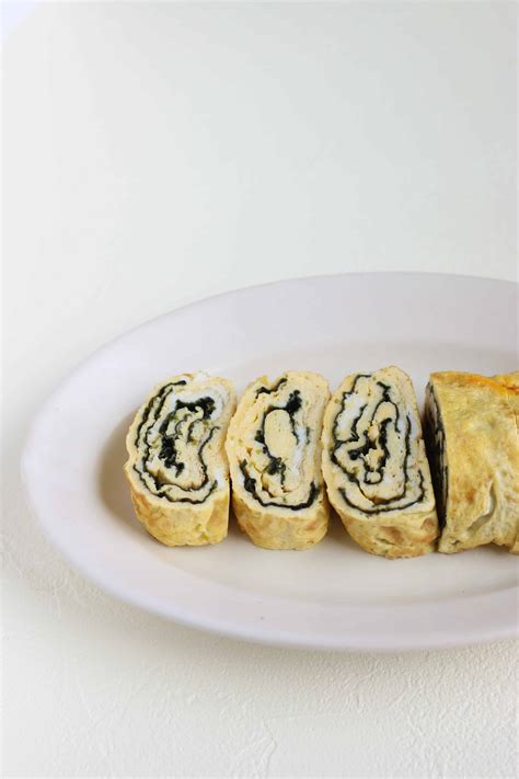 Nori Tamagoyaki Recipe Japanese Rolled Egg Chef JA Cooks