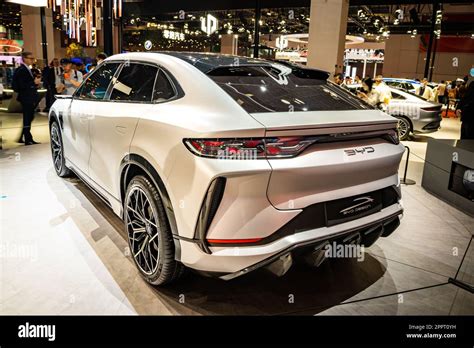 Byd Song L Electric Suv On Display At The Shanghai Auto Show Stock