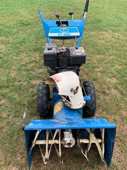 Ford St 826 Snowblower W Yoder Auction