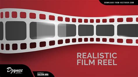 Illustrator Tutorials Realistic Film Reel Youtube