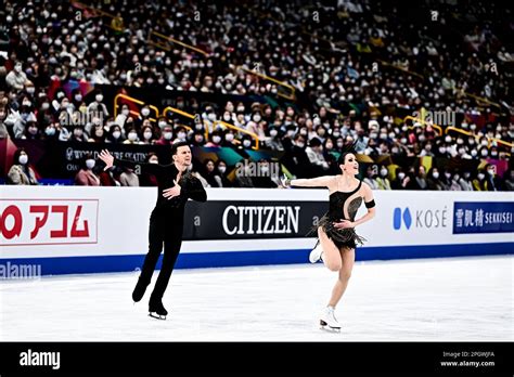 Charlene GUIGNARD Marco FABBRI ITA During Ice Dance Rhythm Dance