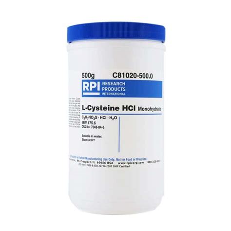 Research Products International CorpL Cysteine Hydrochloride