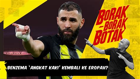 Karim Benzema Bakal Bersua Sekali Lagi Dengan Bola Sepak Eropah