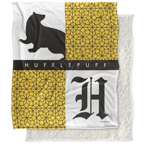 Harry Potter Blanket 50x60 Harry Potter House Pride Hufflepuff Silky