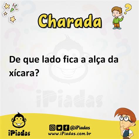 De que lado fica a alça da xícara